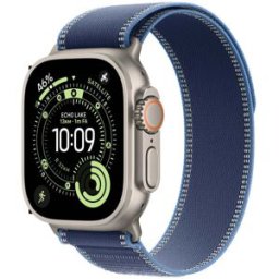 Apple Watch Ultra 3 Oled 49 Mm Numérique 422 X 514 Pixels Écran Tactile 5g Titane Wifi Gps (satellite)
