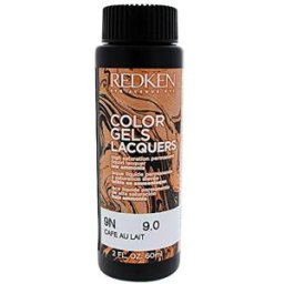 Redken Coloration Permanente Color Gel Lacquers 9n Cafe Au Lait 60ml 3 Unités One Size unisex