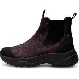 Woden Bottes Siri Leo Wp Dark Leopard EU 40 Femme