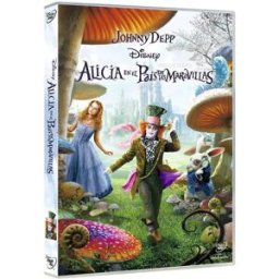 Disney Dvd De Tim Burton Alice Au Pays Des Merveilles Espagnol Multicolor One Size unisex