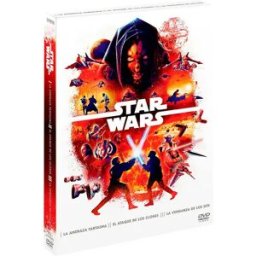 Divisa Dvd Star Wars Episodios 1-3 Multicolor One Size unisex