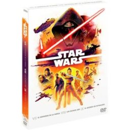 Divisa Dvd Star Wars Episodios 7-9 Multicolor One Size unisex