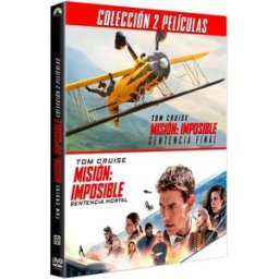 Paramount Dvd Mission Impossible Dead Reckoning Part One + Part Two Black / Red One Size unisex