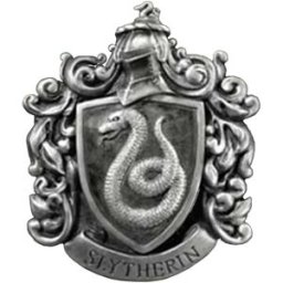 Noble Collection Bouclier En Résine Harry Potter Slytherin 20x28 Cm Silver One Size unisex