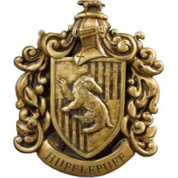 Noble Collection Blason Hufflepuff En Résine Harry Potter 20x28 Cm Gold One Size unisex