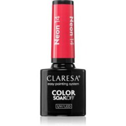 Claresa SoakOff UV/LED Color Neon vernis à ongles gel teinte NEON 14 5 g