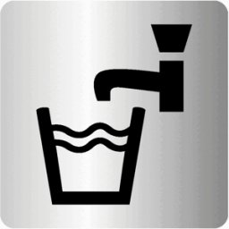 Signalétique de porte ISO 7001 Eau potable