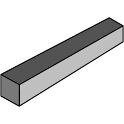 Tube lesté pour support repliable de panneaux