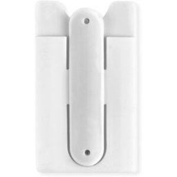 Étui porte-cartes personnalisable pour cartes de visite Blizz silicone blanc
