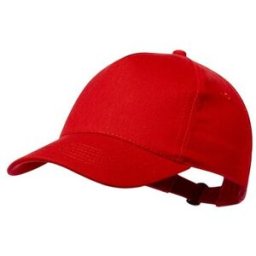 Casquette Personnalisable Brauner coton recyclé rouge