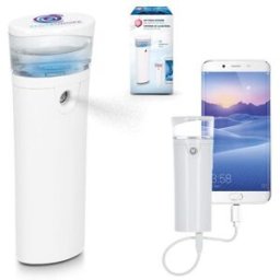 Bouteille publicitaire brumisateur ABS blanc