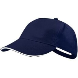 Casquette publicitaire Kisse coton bleu marine