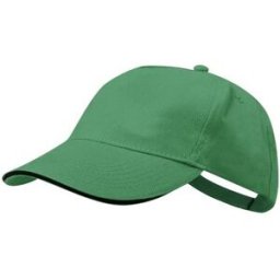 Casquette publicitaire Kisse coton vert