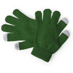 Gant personnalisé écran tactile enfants Pigun acrylique vert