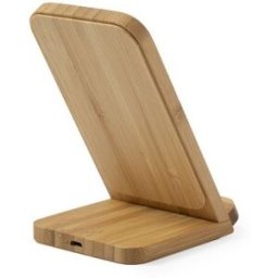 Chargeur personnalisé sans fil Dimper bambou