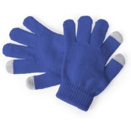 Gant personnalisé écran tactile enfants Pigun acrylique bleu