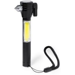 Marteau de Secours Personnalisé pour Sécurité Auto-Moto Abus aluminium noir
