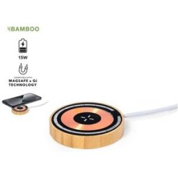 Chargeur et Pratique 15W Personnalisé Ming bambou