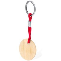 Porte-Clés Personnalisable - Cirbam bambou rouge