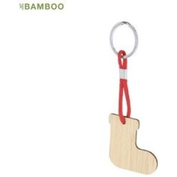 Porte-clés personnalisé pas cher Matcher bambou