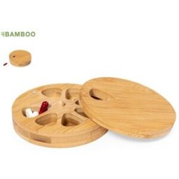 Pilulier Hebdomadaire Personnalisé en Bambou - Medlar Hygiène & Bien-être bambou