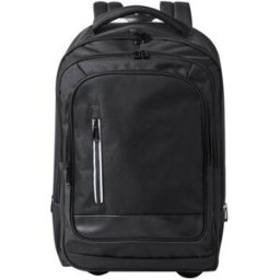 Sac à Dos Trolley Pratique et Polyvalent Dancan Personnalisé pas cher polyester noir