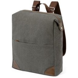 Sac à Dos pour le Business et les Loisirs - Grant toile PU simili cuir gris