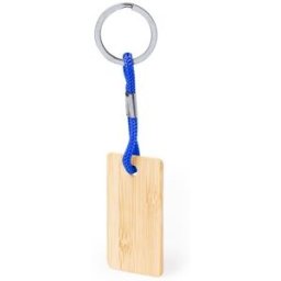 Porte-Clés Personnalisable - Recbam bambou bleu