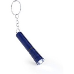 Porte-clés publicitaire lampe Flonse bleu