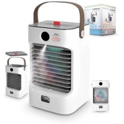 Ventilateur personnalisé brumisateur portable ABS Polycarbonate (PC) blanc