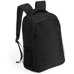 Sac à dos ordinateur personnalisé Verbel polyester noir