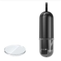 INF Marteau d'urgence voiture 2-en-1 - Brise-vitre en acier tungstène et coupe-ceinture avec poignée ABS, 10cm x 2.75cm Le noir