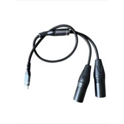 INF Câble XLR 2m Mâle vers Femelle - Blindé, Gaine tressée type ligne de pêche, Connecteurs alliage, Compatible alimentation