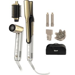 Multi-Styler premium et Sèche-Cheveux 5-en-1 avec diffuseur Shark Glam - Or HD6052SEU par SharkNinja