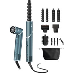 Multi-Styler et Sèche-Cheveux 5-en-1 Shark FlexStyle - Bleu Adriatique Bleu adriatique HD456TLEU par SharkNinja