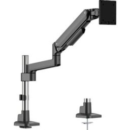 SpeaKa Professional SP-MM-1050 Support de table pour écran 1 Écran(s) 38,1 cm (15) - 101,6 cm (40) noir,argent inclinable, mobile