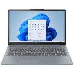 IBM Ordinateur Portable Lenovo Ideapad Slim 3 15.6 Full Hd Ryzen 3 8 Go 128 Go Windows 11 Azerty Gris