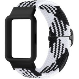 INF Bracelet De Montre Pour Samsung Galaxy Fit3 Black+white