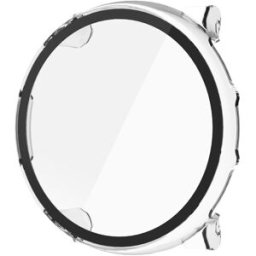 INF Boîtier De Protection Pc Avec Protecteur D'écran En Verre Trempé Compatible Avec Polar Vantage V3 Transparent