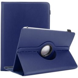 Housse Tablette Cadorabo 10 Pouces Alcatel 3t Bleu Cuir Synthétique