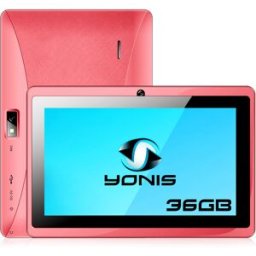 Tablette 7 Pouces Yonis Quad Core A23 1,34ghz 1go Ram 8go Rose