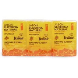 Lixone Savon peau sensible à la Glycerine Naturelle 3 x 125 gr