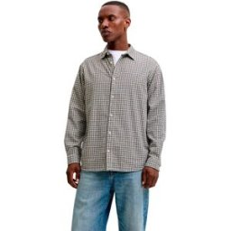 Jack & Jones Chemise à Manches Longues Carter Cloud Dancer 2XL Homme