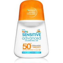 Garnier Ambre Solaire Sensitive Advanced lait solaire enfants roll-on SPF 50+ 50 ml