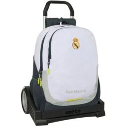 Safta Sac à Dos à Roulettes Real Madrid 25/26 Evolution 22.50l 32x44x16 Cm Multicolor One Size unisex