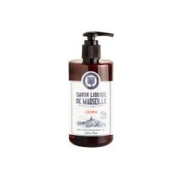 Authentine Savon Liquide de Marseille Multiusage Corps & Mains Agrumes Bio 1 L - Flacon-Pompe 1 L
