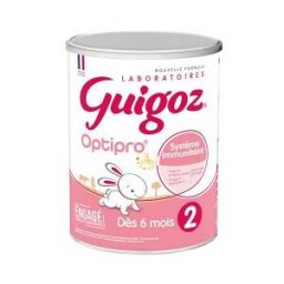 Guigoz Lait 2ème âge biologique à base de lait de chèvre - 800 g - Pot 780 g