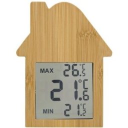 Station Météo en Bambou - Lane bambou fer verre brun