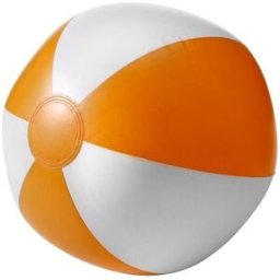 Ballon de plage gonflable publicitaire Lola PVC orange