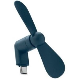 Ventilateur USB portable personnalisé - PHAN, confort au bureau pas cher TPE bleu marine